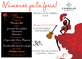 Feria de abril EL CANDELAS (viernes, 29)