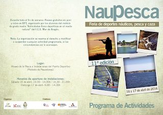 CASPE. Feria Naupesca (del 15 al 17 de abril)