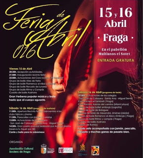 FRAGA. Feria de abril (días 15 y 16)