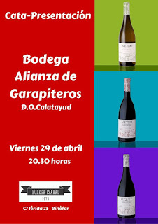 BINÉFAR. Cata de vinos de Alianza de garapiteros (viernes, 29)