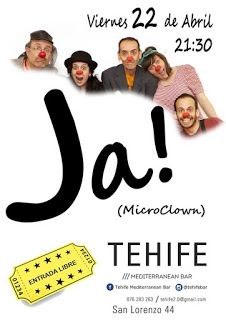 Microclown en el TEHIFE (viernes, 22)