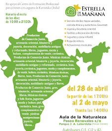 Mercadillo solidario (del 28 de abril al 2 de mayo)