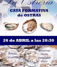 Cata formativa de ostras (martes, 26)