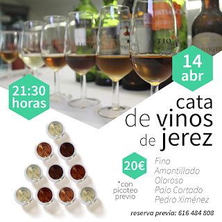 HUESCA. Cata de vinos de Jerez (jueves, 14)