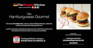 Taller de hamburguesas gourmet (martes, 19)