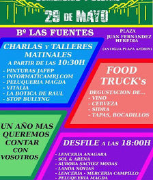 Degustación Food Truck’s en Las Fuentes (domingo, 29 de mayo)