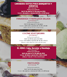 Curso de Panadería y pastelería salada (del 19 de mayo al 17 de junio)