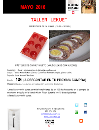 Taller de cocina (miércoles, 18)