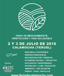 CALAMOCHA. Feria de Medio Ambiente, Ornitología y Vida Saludable Ambientalia (sábado, 2, y domingo, 3)