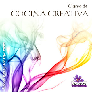 Curso de cocina creativa para el verano en AZAFRÁN (de martes a jueves, del 21 al 23 de junio)