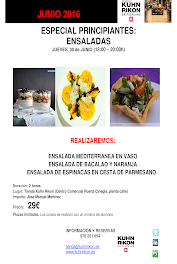 Taller de ensaladas para principiantes (jueves, 30)