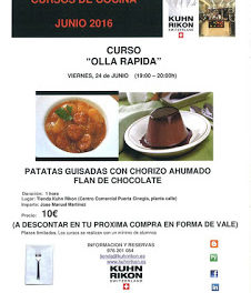 Curso de cocina (viernes, 24)