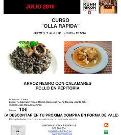 Curso de olla rápida (jueves, 7)