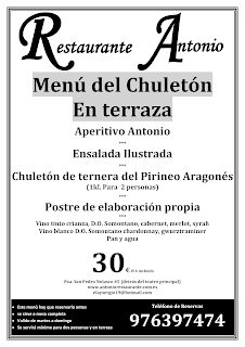 Jornadas del chuletón (junio a septiembre)