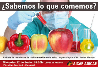 Conferencia sobre alimentación y salud (miércoles, 22)