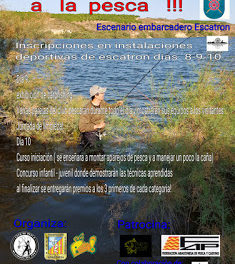 ESCATRÓN. Curso de iniciación a la pesca (sábado, 9, y domingo, 10)