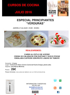 Curso de verduras (jueves, 21)