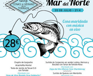 Cena maridada con CARE y música (miércoles, 20)