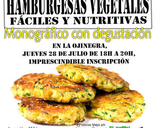 ALLOZA. Monográfico de hamburguesas vegetales (jueves, 28)