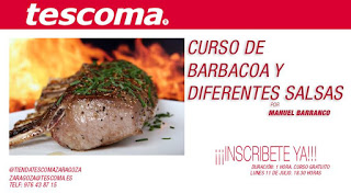 Curso de barbacoa y diferentes salsas (lunes, 11)