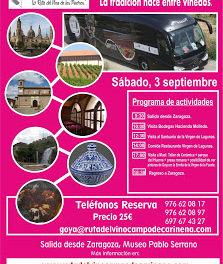 Excursión Ruta del Vino Campo de Cariñena (sábado 3)