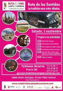 Excursión Ruta del Vino Campo de Cariñena (sábado 3)