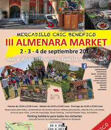 GARRAPINILLOS. Mercadillo chic benéfico Almenara Market (del 2 al 4)