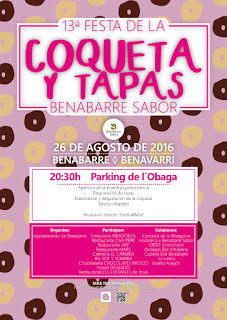 BENABARRE. Festa de la coqueta y Tapas Benabarre Sabor (viernes, 26)