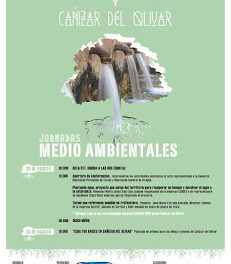 CAÑIZAR DEL OLIVAR. Jornadas medioambientales (días 20 y 23)