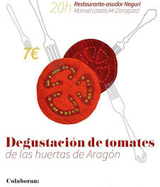 Degustación de tomates de las huertas de Aragón (jueves, 1)