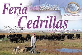 CEDRILLAS. Feria de ganado y maquinaria agrícola (del viernes, 30, al domingo, 2)