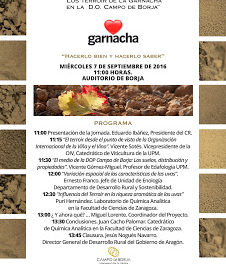 BORJA. IV Jornada informativa del proyecto “Los terroir de la garnacha” (miércoles, 7)