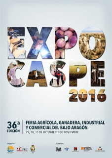 CASPE. ARAGÓN CON GUSTO. Expo Caspe (del 29 de octubre al 1 de noviembre)