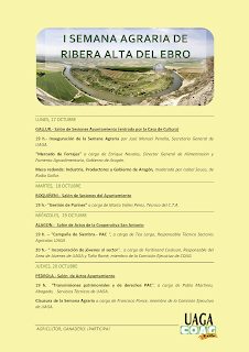 RIBERA ALTA DEL EBRO. I semana agraria (del 17 al 20)