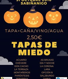 SABIÑÁNIGO. Tapas de miedo (lunes, 31)