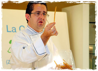 Charla del chef bilbilitano Alberto Lozano (lunes, 24)