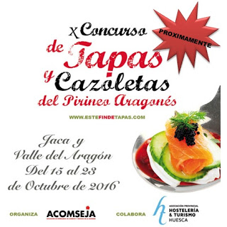 JACETANIA. Concurso de tapas (del 15 al 23)