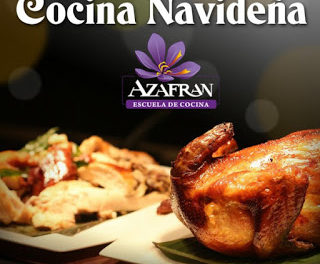 Curso de cocina navideña II en AZAFRÁN (del martes, 22, al jueves, 24)