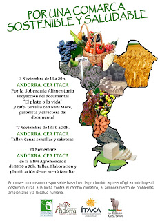 ANDORRA. Agromercado y taller de cocina (jueves, 24)