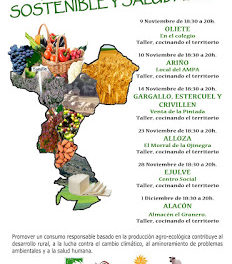 ANDORRA Y SIERRA LOS ARCOS. “Por una comarca sostenible y saludable” (noviembre)