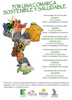 ANDORRA Y SIERRA LOS ARCOS. “Por una comarca sostenible y saludable” (noviembre)