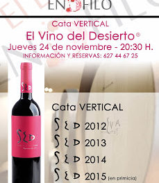 Cata vertical de vino (jueves, 24)