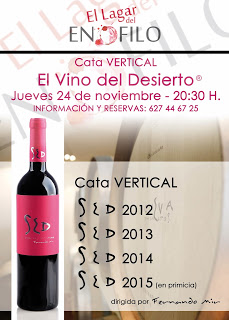 Cata vertical de vino (jueves, 24)