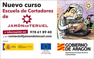 Curso en la Escuela de Cortadores de Jamón de Teruel (días 7, 8, 14 y 15)