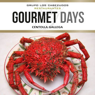 Gourmets Days con centolla gallega en LOS CABEZUDOS y TRAGANTÚA (del 28 al 1)