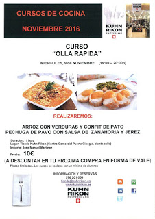 Curso de olla rápida (miércoles, 9)