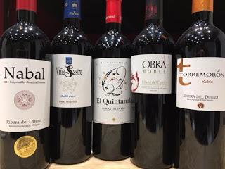 Cata de vinos de Ribera  (jueves, 17)