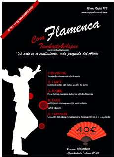 Cena y flamenco (jueves, 17)