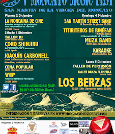 SAN MARTÍN DE MONCAYO. Moncayo Music Fest (del viernes, 2, al lunes, 5)