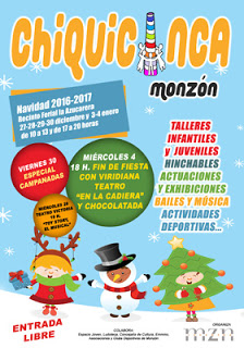 MONZÓN. Chiquicinca (del 27 al 30 de diciembre y del 3 al 4 de enero)